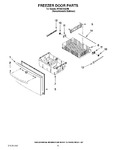 Diagram for 10 - Freezer Door Parts