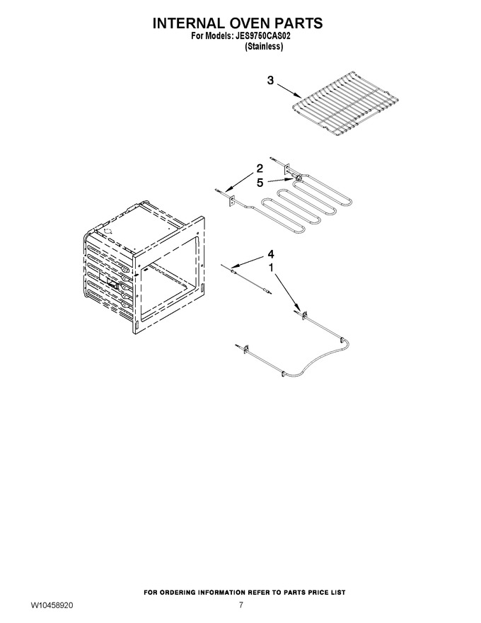 Diagram for JES9750CAS02