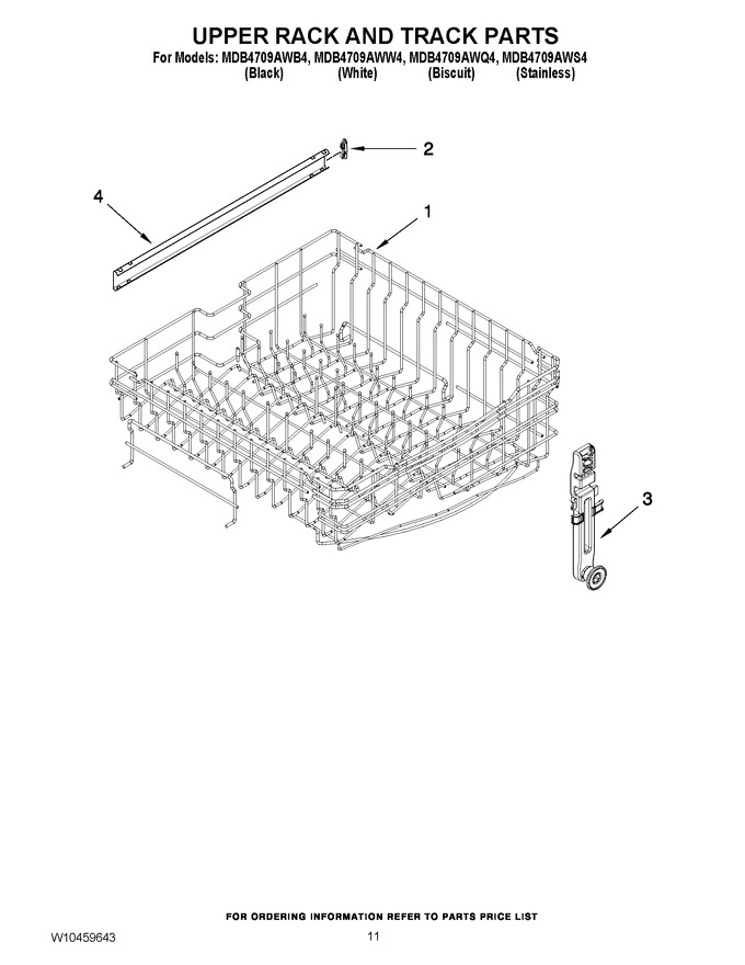 Diagram for MDB4709AWB4