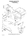 Diagram for 06 - Freezer Liner Parts