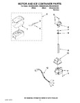 Diagram for 08 - Motor And Ice Container Parts