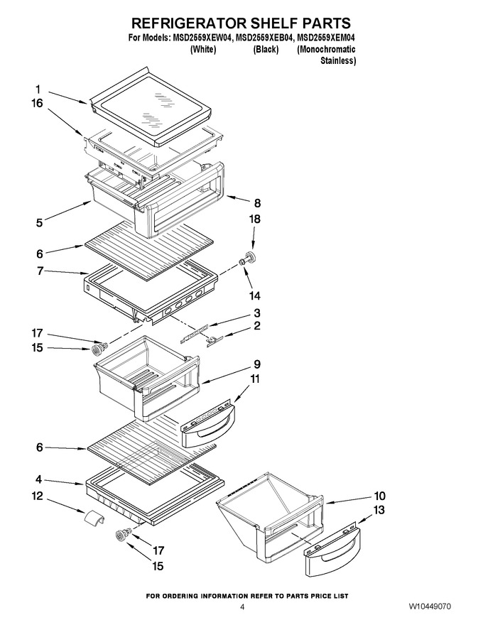 Diagram for MSD2559XEB04