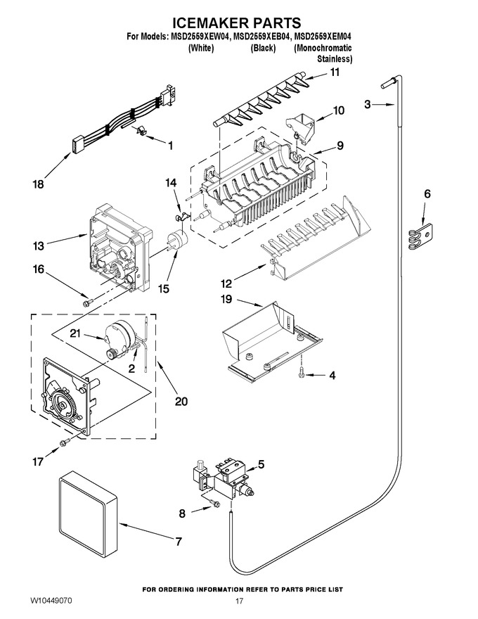 Diagram for MSD2559XEB04