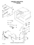 Diagram for 02 - Freezer Liner Parts