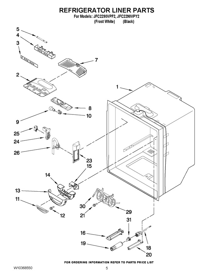 Diagram for JFC2290VPY2