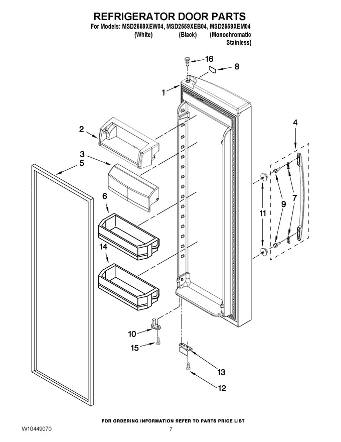 Diagram for MSD2559XEB04