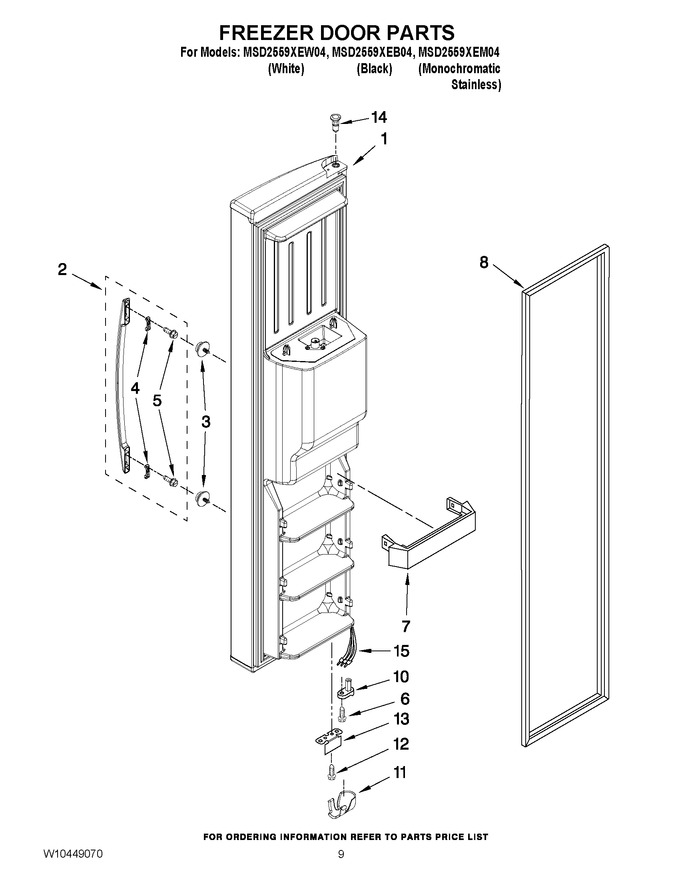 Diagram for MSD2559XEW04