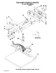 Diagram for 01 - Top And Console Parts