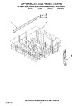 Diagram for 09 - Upper Rack And Track Parts