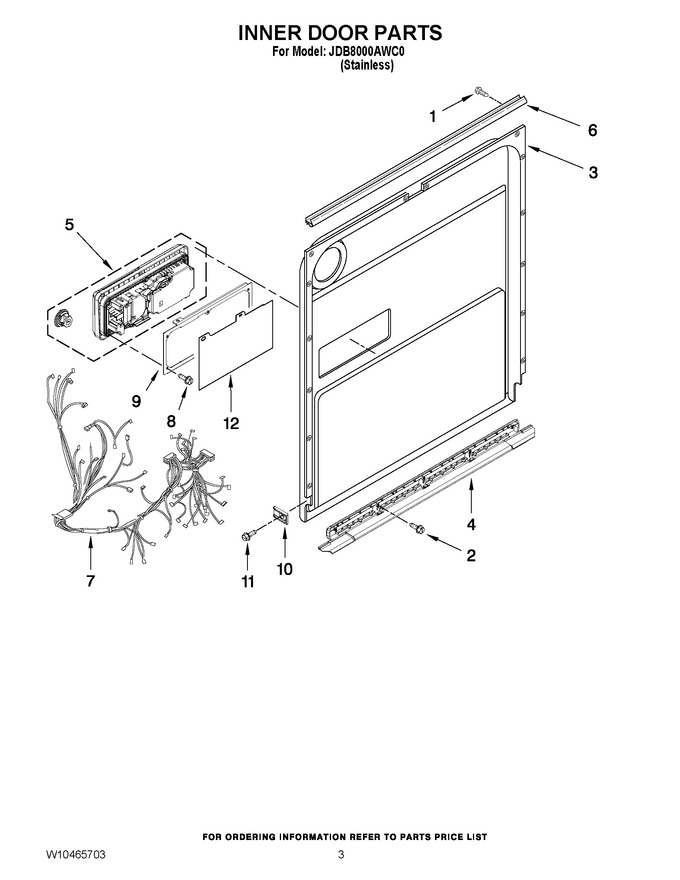 Diagram for JDB8000AWC0