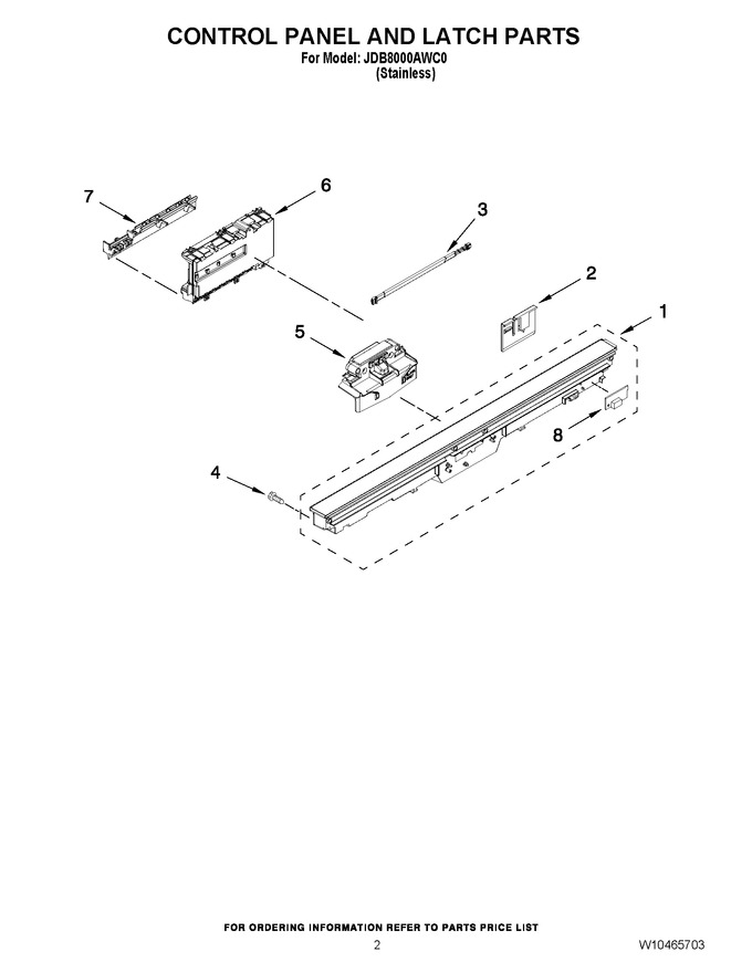 Diagram for JDB8000AWC0