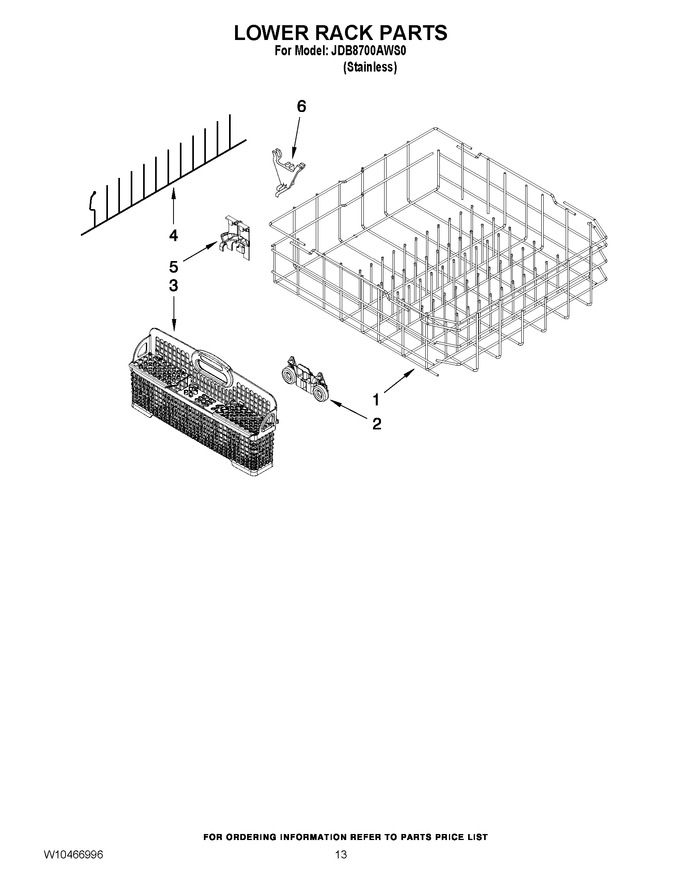 Diagram for JDB8700AWS0