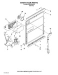 Diagram for 03 - Inner Door Parts