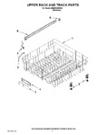 Diagram for 09 - Upper Rack And Track Parts