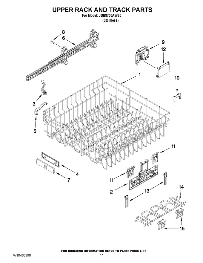 Diagram for JDB8700AWS0