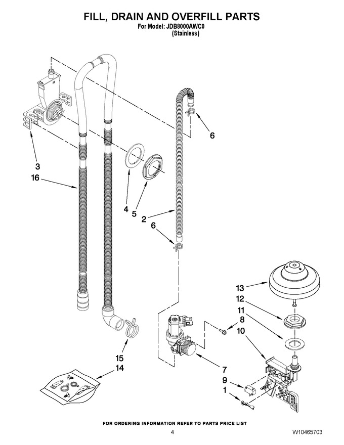 Diagram for JDB8000AWC0