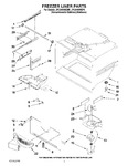 Diagram for 02 - Freezer Liner Parts