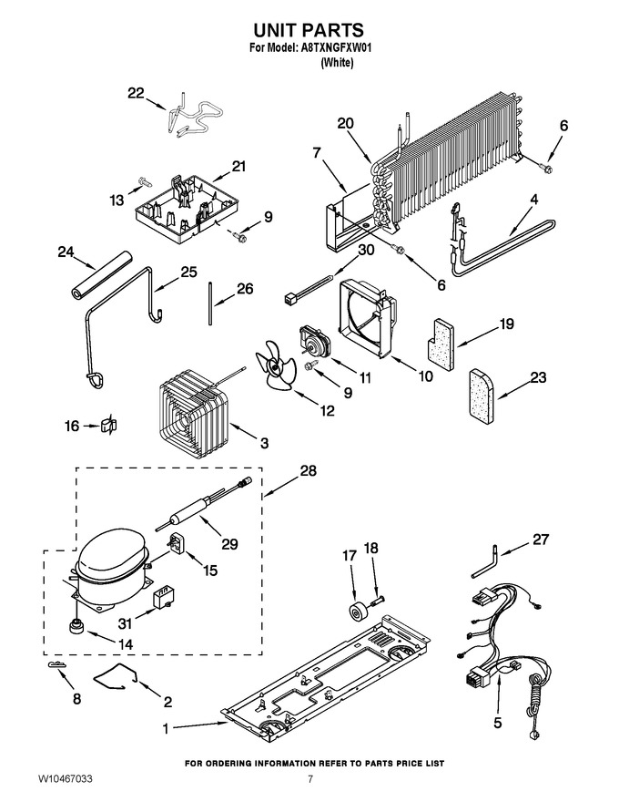 Diagram for A8TXNGFXW01