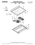 Diagram for 01 - Cooktop Parts