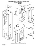 Diagram for 08 - Freezer Liner And Air Flow Parts