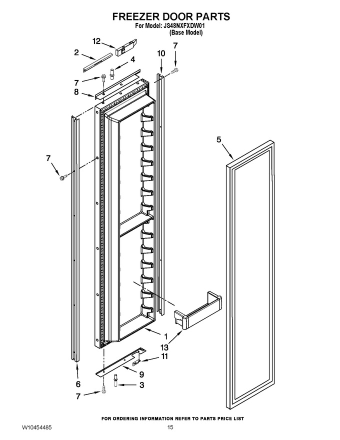 Diagram for JS48NXFXDW01