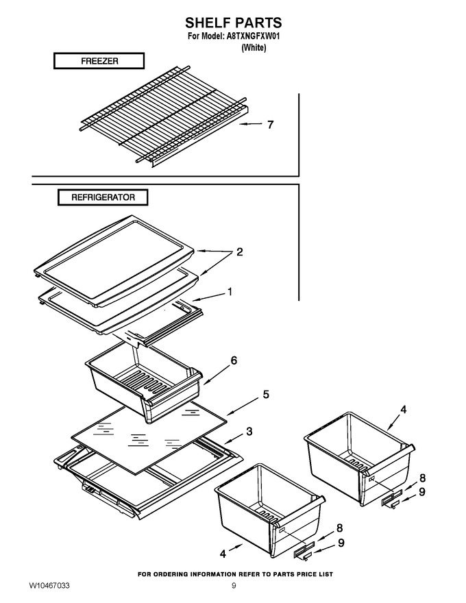 Diagram for A8TXNGFXW01