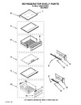 Diagram for 07 - Refrigerator Shelf Parts