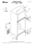 Diagram for 01 - Cabinet Parts