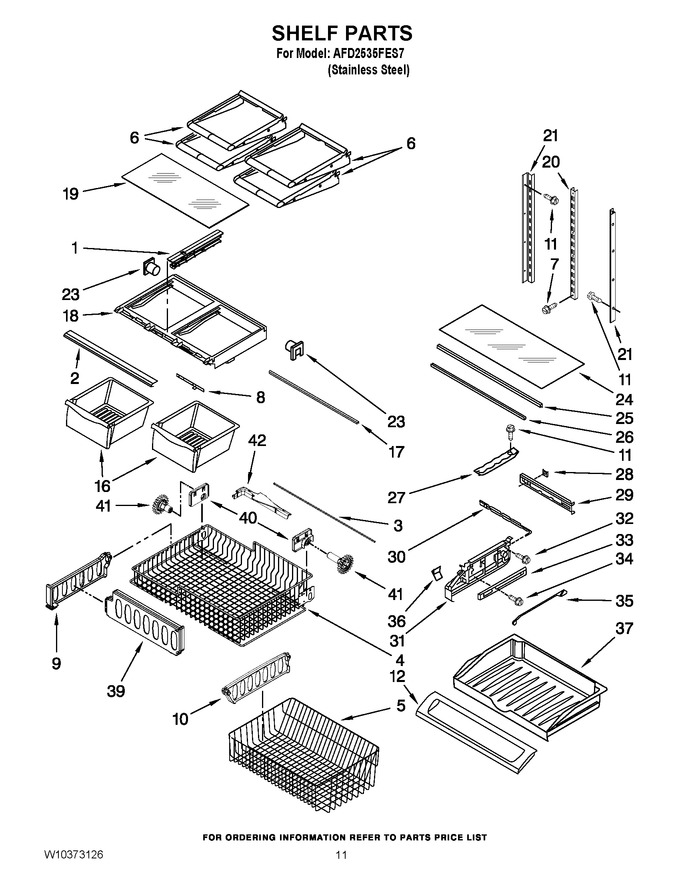 Diagram for AFD2535FES7