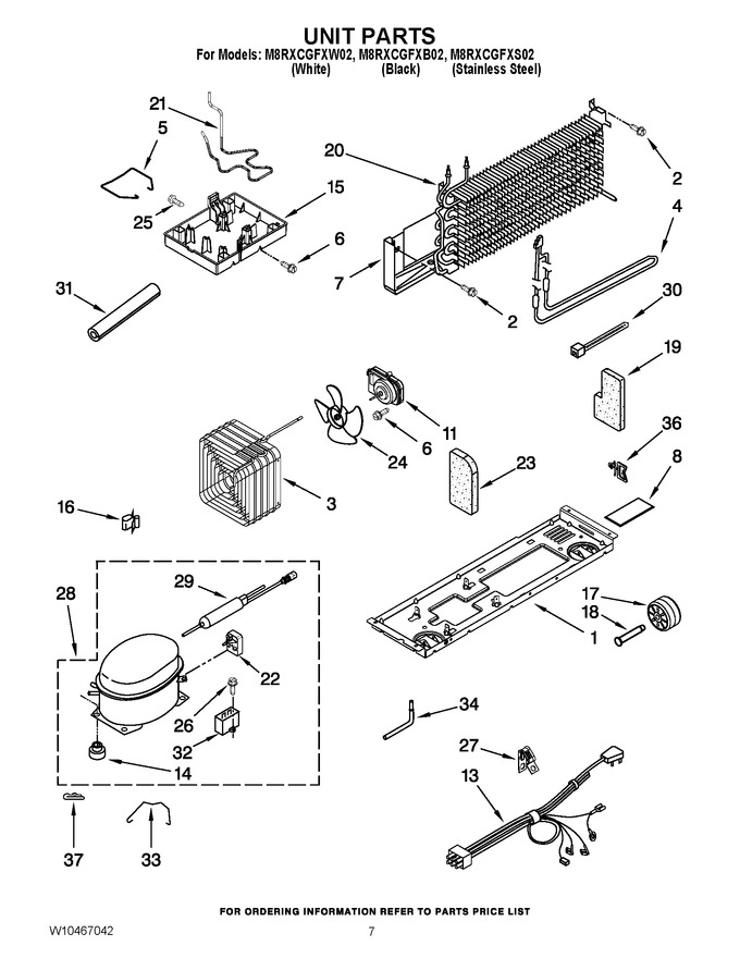 Diagram for M8RXCGFXS02