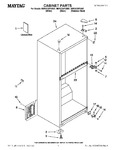 Diagram for 01 - Cabinet Parts