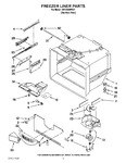 Diagram for 02 - Freezer Liner Parts