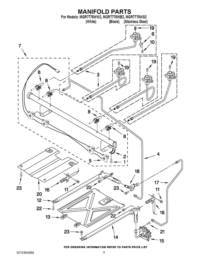 Diagram for MGR7775WW2