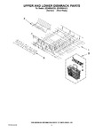 Diagram for 04 - Upper And Lower Dishrack Parts