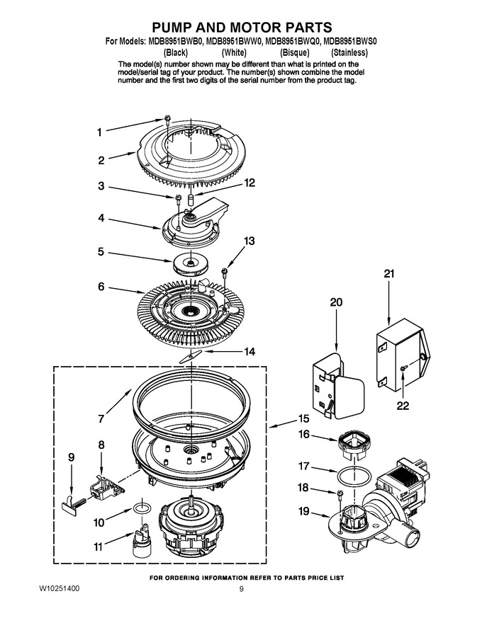 Diagram for MDB8951BWW0