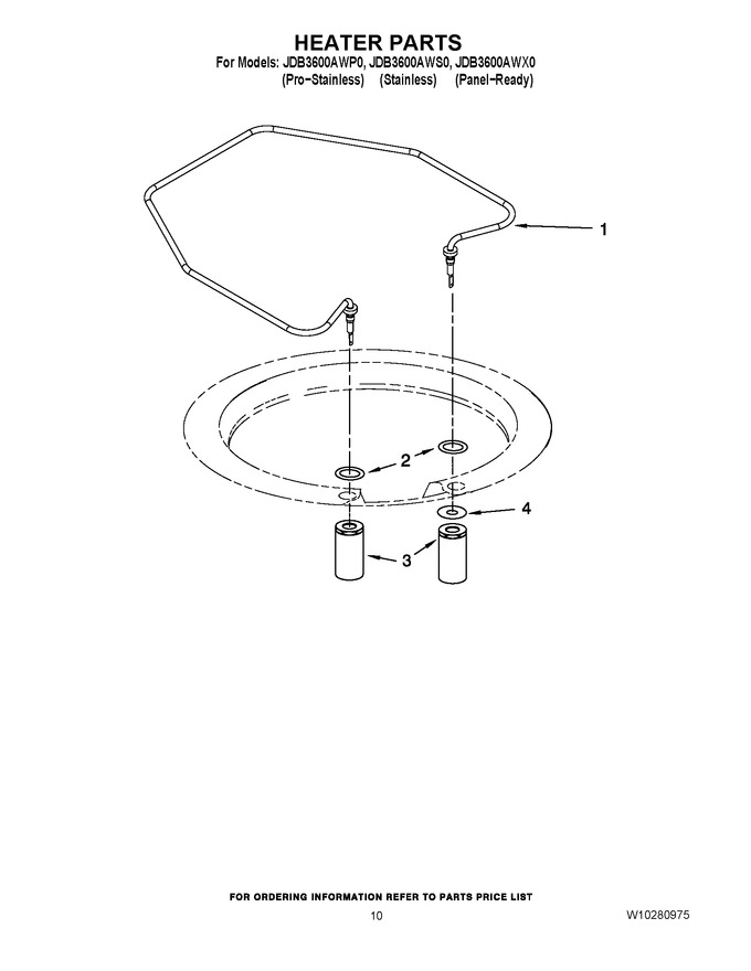 Diagram for JDB3600AWS0