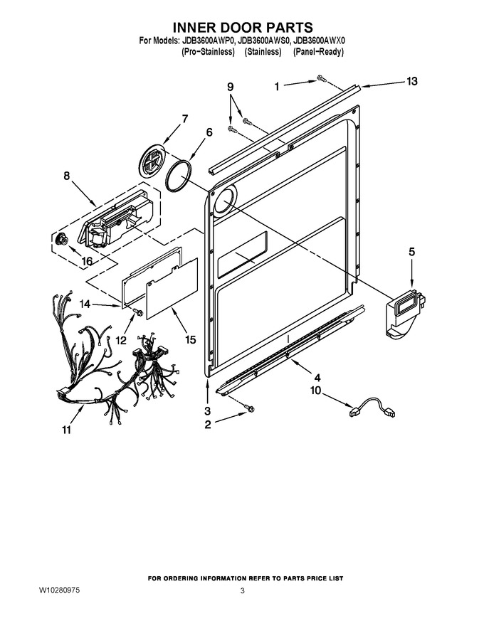 Diagram for JDB3600AWX0