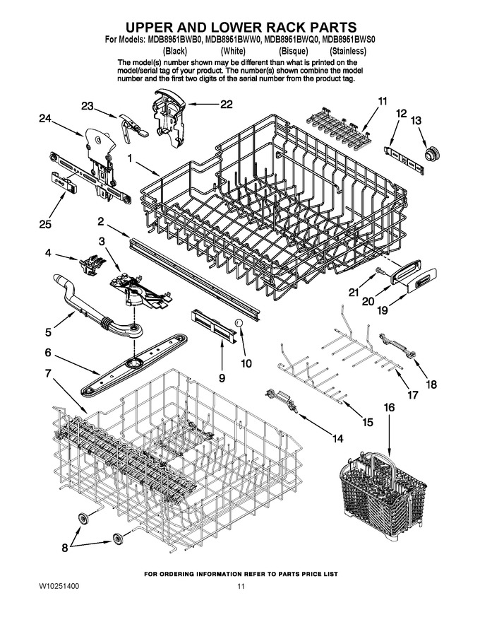 Diagram for MDB8951BWQ0