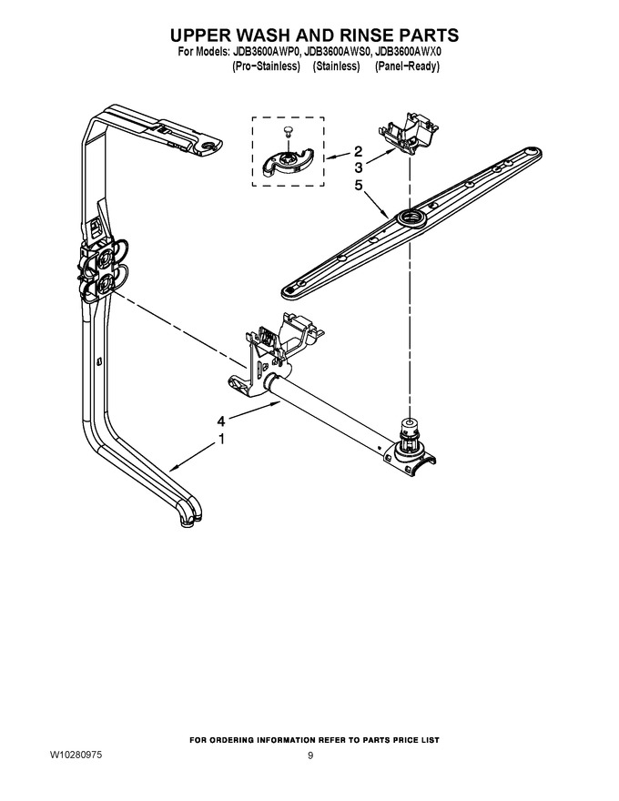 Diagram for JDB3600AWX0