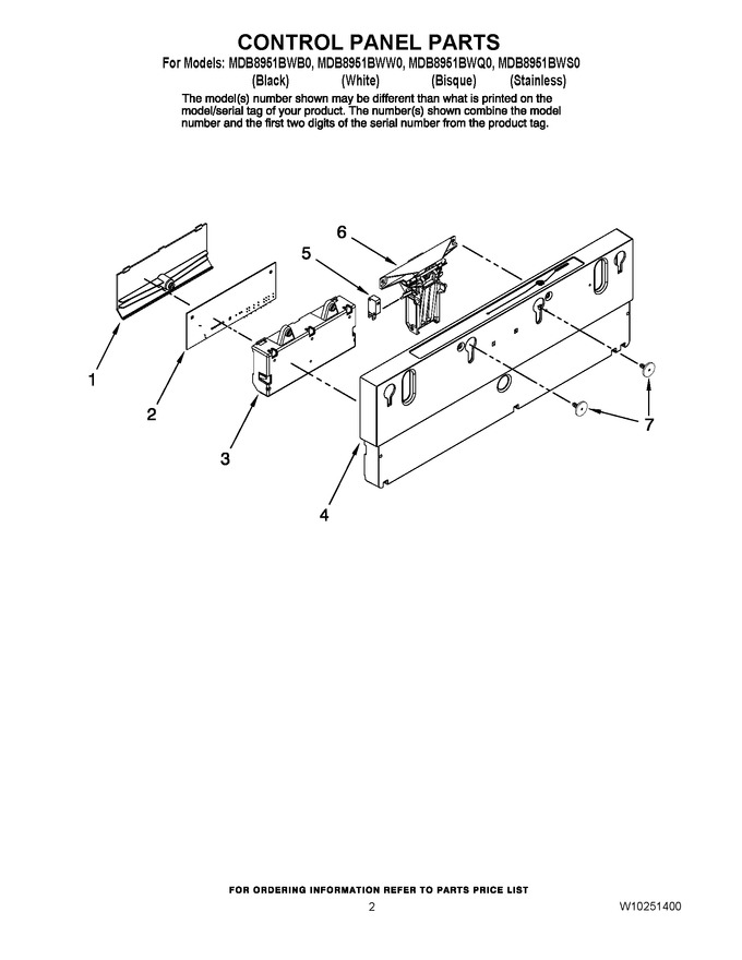 Diagram for MDB8951BWS0