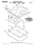 Diagram for 01 - Cooktop Parts