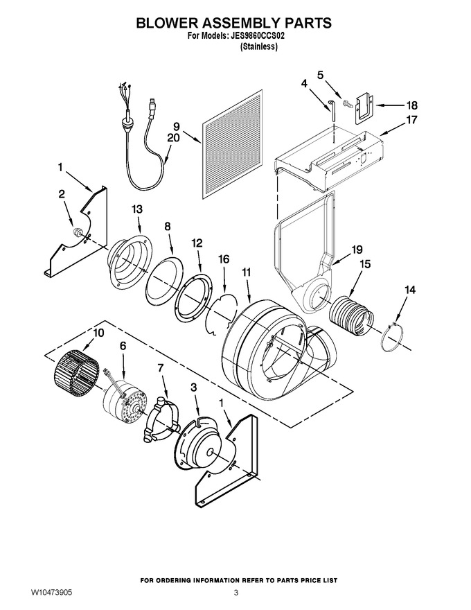 Diagram for JES9860CCS02