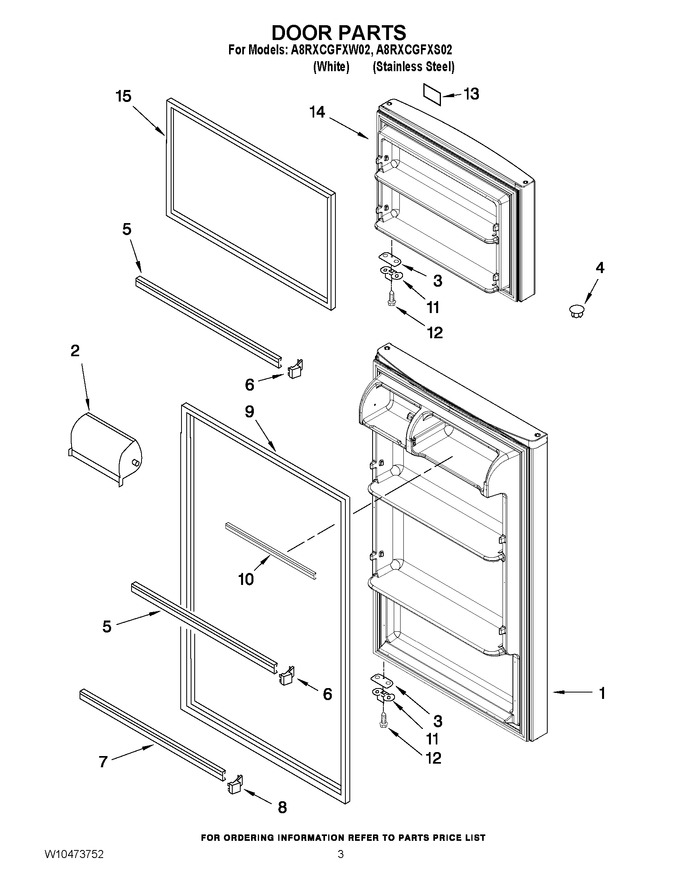 Diagram for A8RXCGFXW02