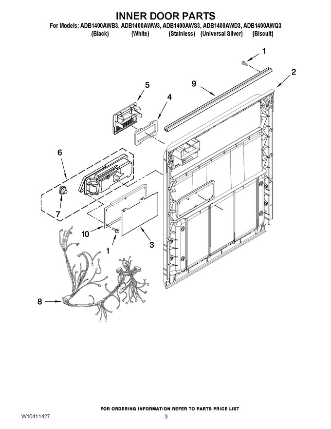 Diagram for ADB1400AWW3