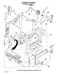 Diagram for 02 - Cabinet Parts