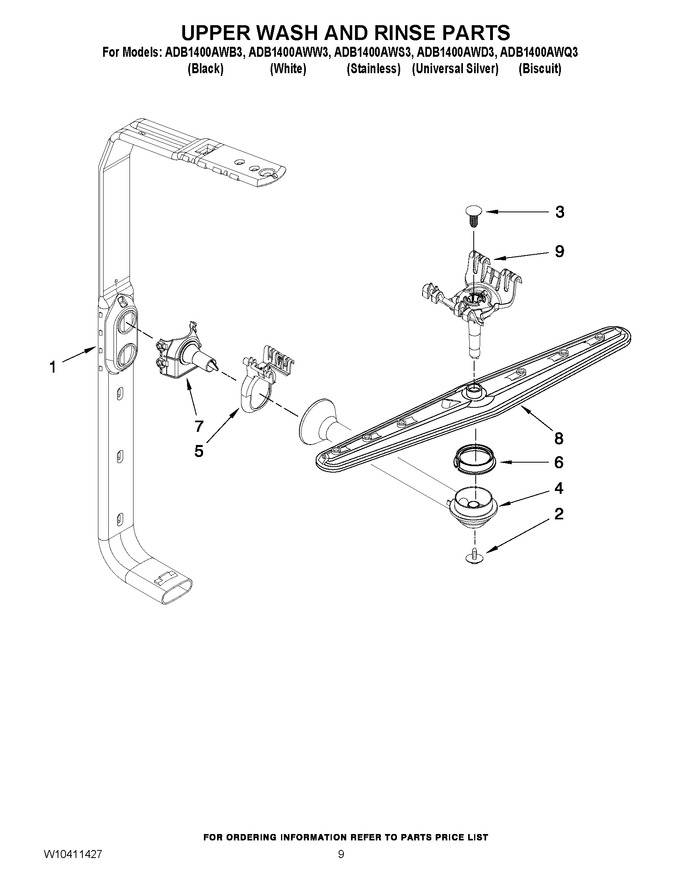 Diagram for ADB1400AWS3