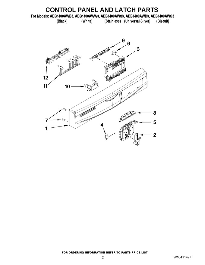 Diagram for ADB1400AWS3