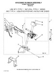 Diagram for 04 - W10336852 Burner Assembly