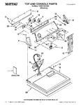 Diagram for 01 - Top And Console Parts