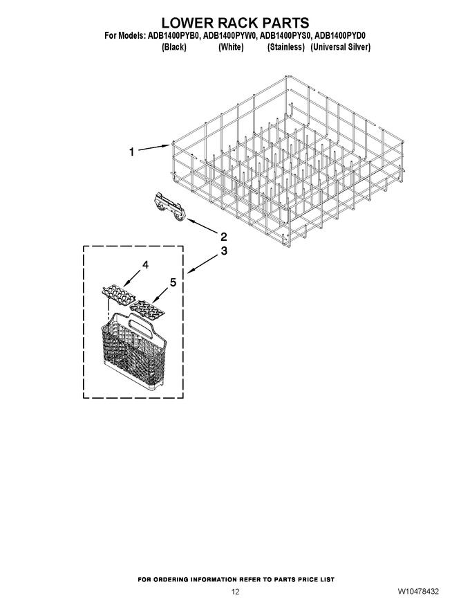 Diagram for ADB1400PYW0